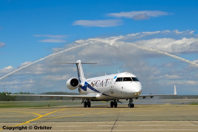 Открытие авиарейса Астана-Челябинск глазами споттера
