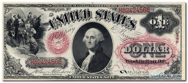Доллар США, история создания, 70 фото+текст
