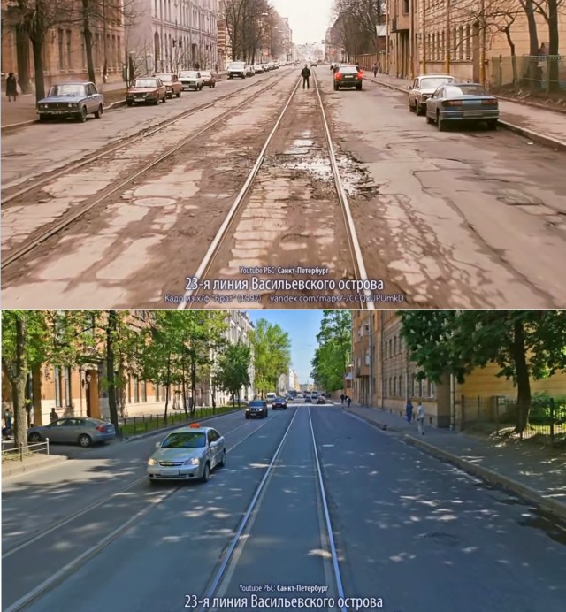 Как менялся Санкт-Петербург за 20 лет