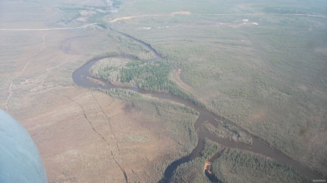 Дороги России:  автозимник.