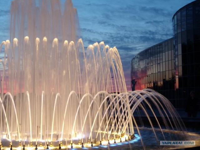 Россия ночью