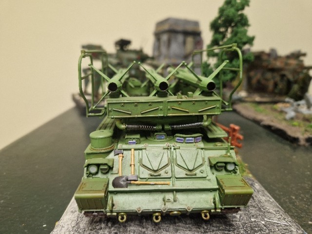 Рукоделия пост. 2П25 ЗРК 2К12 "Куб" SAM - 6 от Trumpeter
