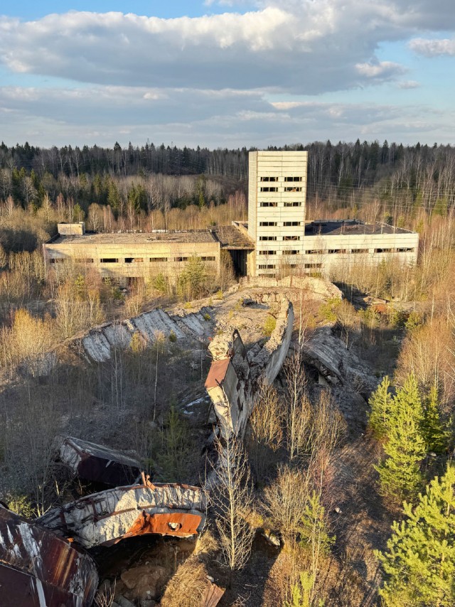 Заброшенная испытательная площадка подмосковного "космодрома"