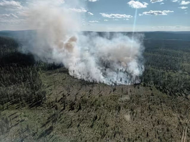 Лапландия горит