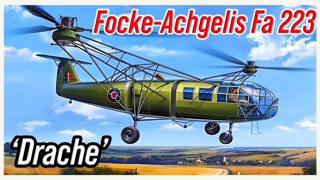 Fa 223 «Драхе» - вертолет третьего рейха
