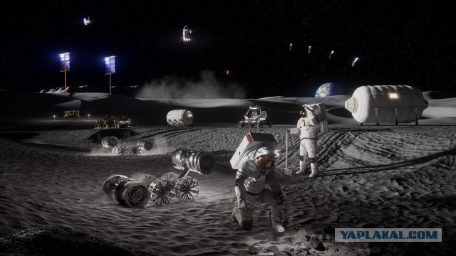 NASA объявило новый пакет исследований для освоения Луны.