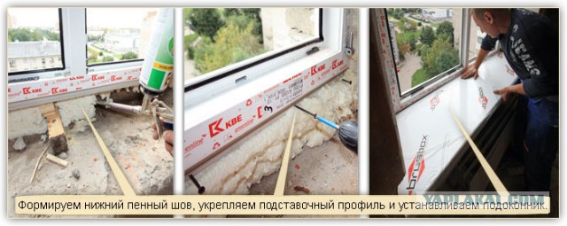 Мой способ установки окон