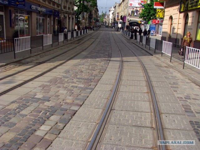 Грандиозный ремонт улицы во Львове