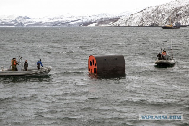 Спасательная капсула АПЛ «Северодвинск»