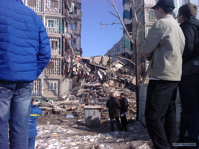 В Астрахани взорвался многоэтажный дом