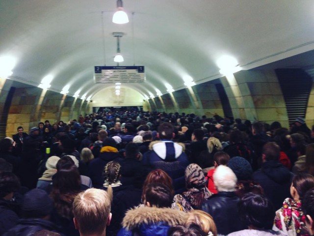 Коллапс в московской подземке