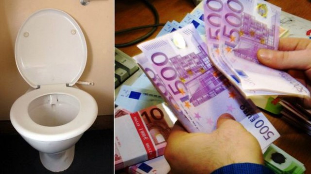 Канализация в Женеве засорилась купюрами по 500 евро