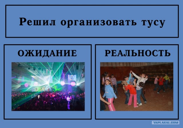 Фотожаба: Ожидание / Реальность