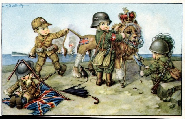 Итальянские пропагандистские плакаты времен Второй мировой войны