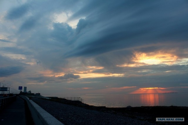 Немного фото закатов с Азовского моря