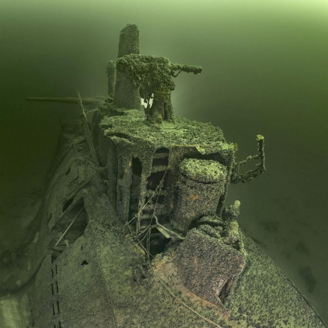 Впечатляющие фотографии кораблей на дне Балтийского моря