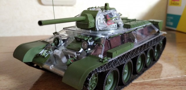 Рукожопства пост. Т34-85 "Скоро снова в бой". Какой-то фронт 1944 год