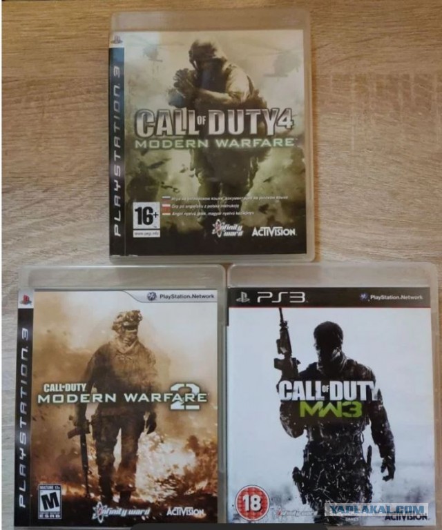 Куплю Call of Duty Modern Warfare (трилогия для PS3 )