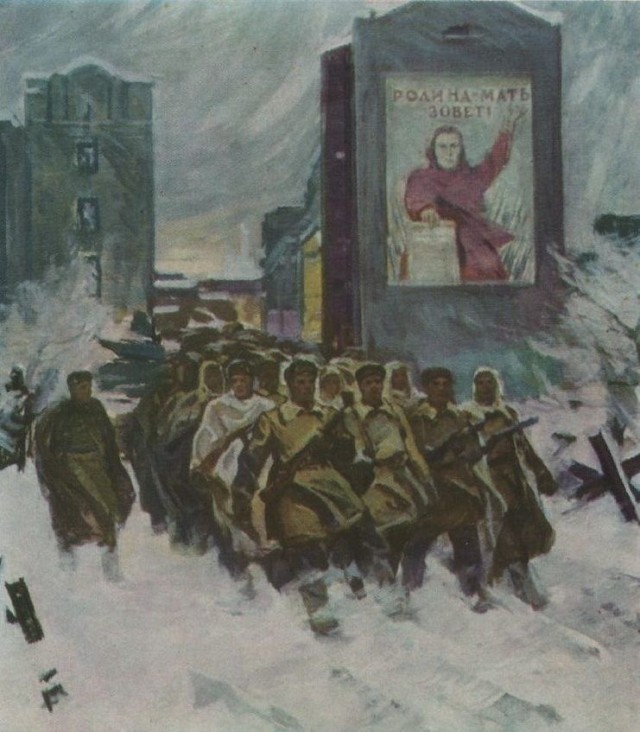 Великая Отечественная война в живописи