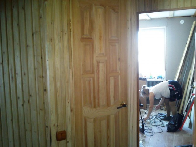 Ремонт второго этажа (Туалет)