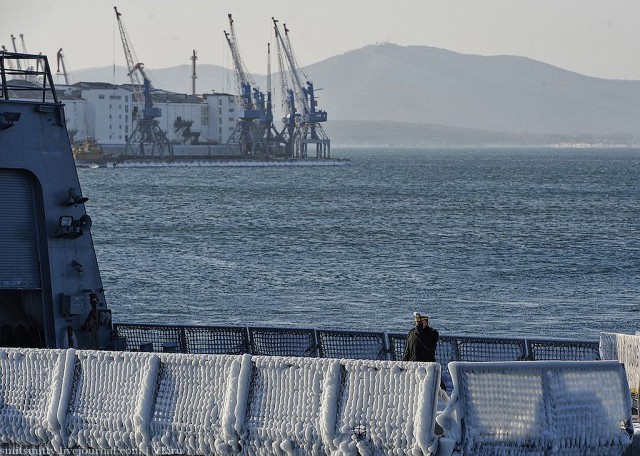 Во Владивосток прибыли корабли ВМСРеспублики Корея