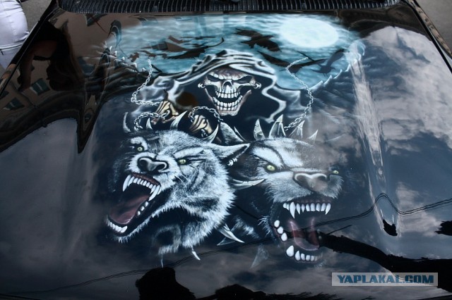 Прикольная  аэрография