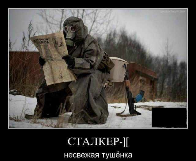Фанатам игры С.Т.А.Л.К.Е.Р посвящается