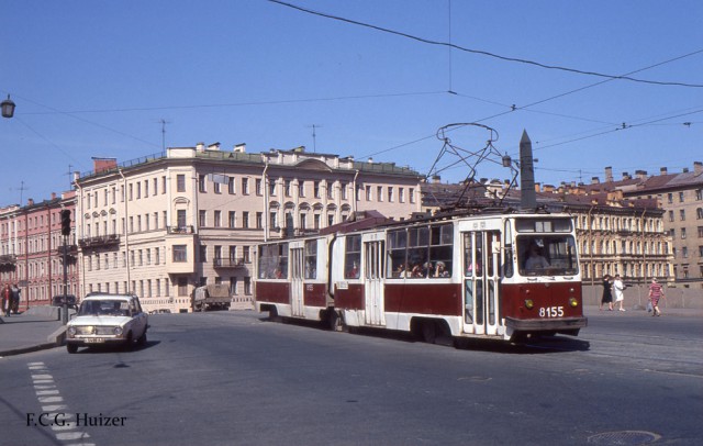 Советские трамваи. Сборник ретро-фото.1985