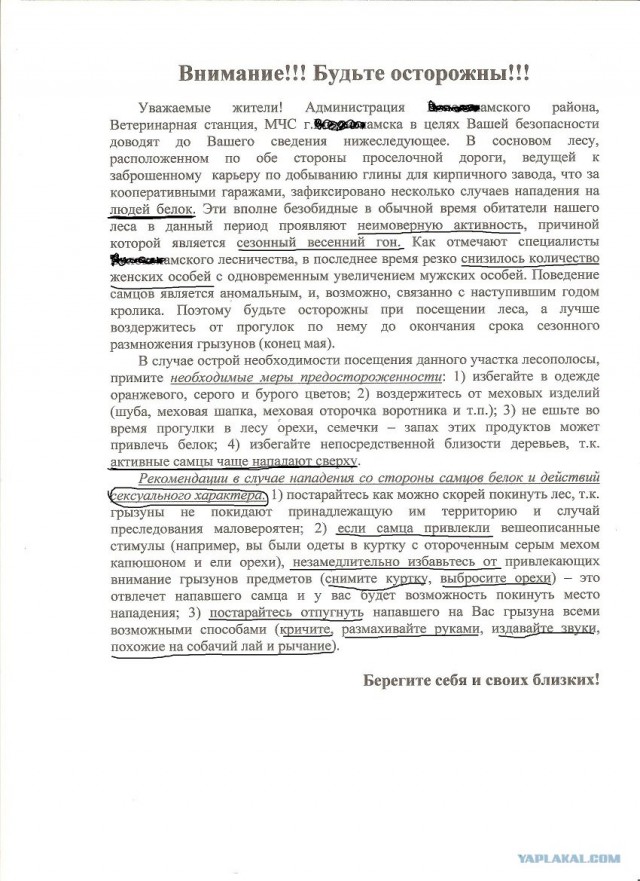 Объявления