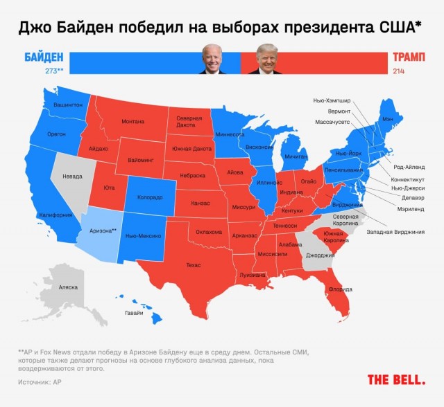 Байден избран президентом