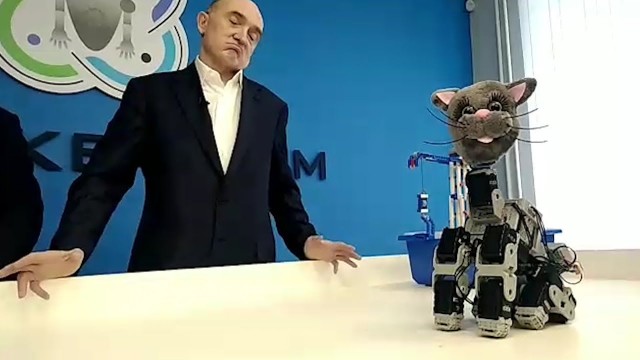 Наш ответ Boston Dynamics - первый в России шагающий четырехногий робот