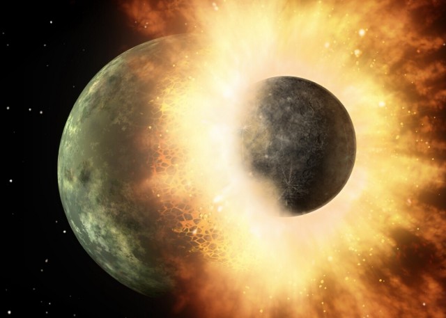 Исследование: В соседней звёздной системе одна планета врезалась в другую с такой силой, что сорвала с неё атмосферу