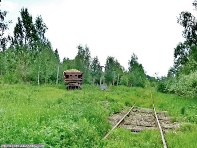 Кладбище заброшенных поездов