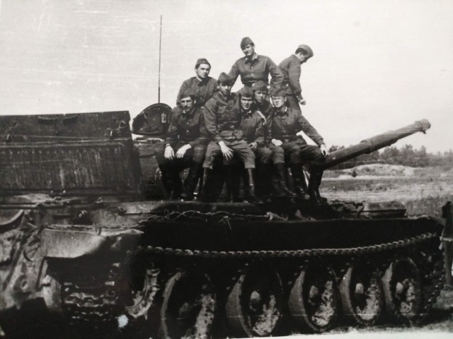 А какая военная техника была в вашем распоряжение?