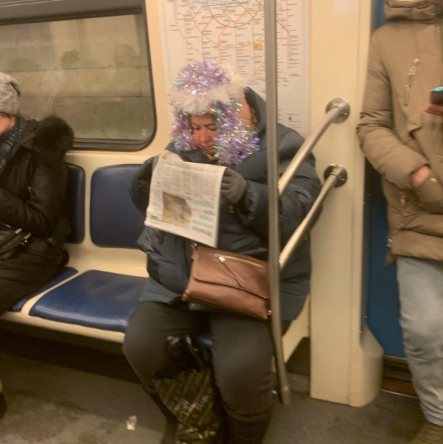 Модники из российского метрополитена