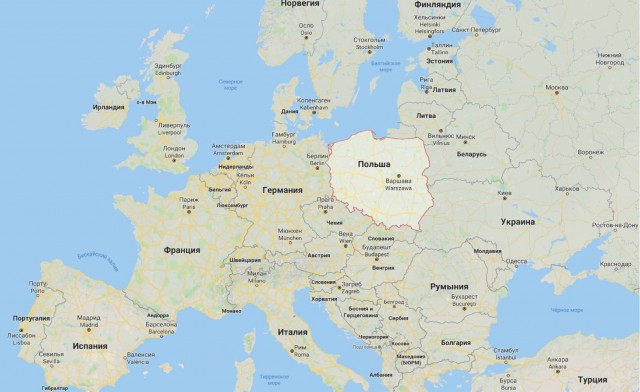Российский истребитель напугал польских летчиков