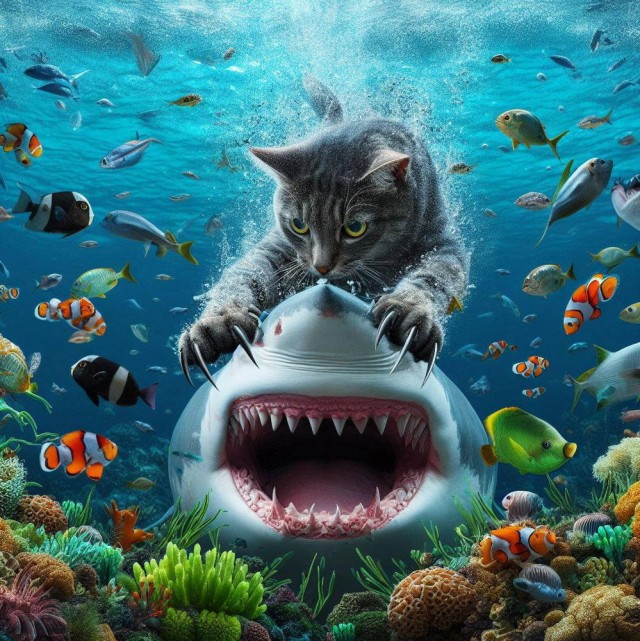 Удивительные приключения котиков в нейросети. К котовторнику