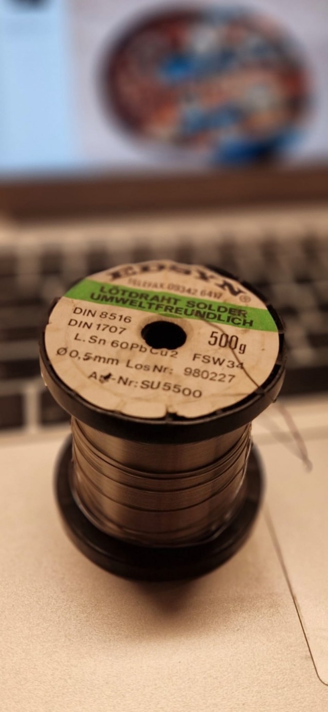 А какая у вас банка с припоем?