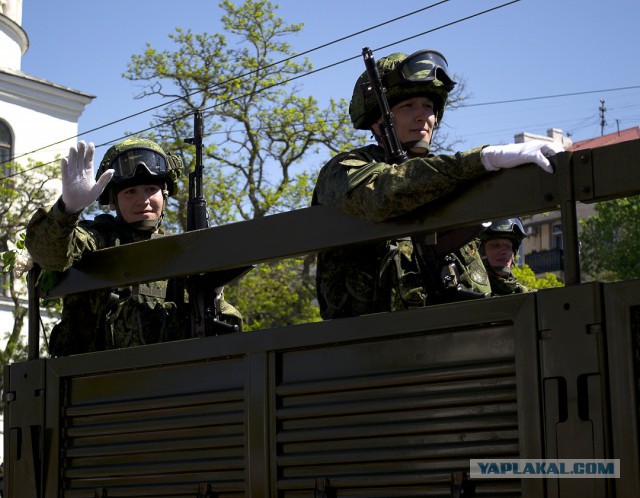 Парад Победы в Севастополе, 9 мая 2015