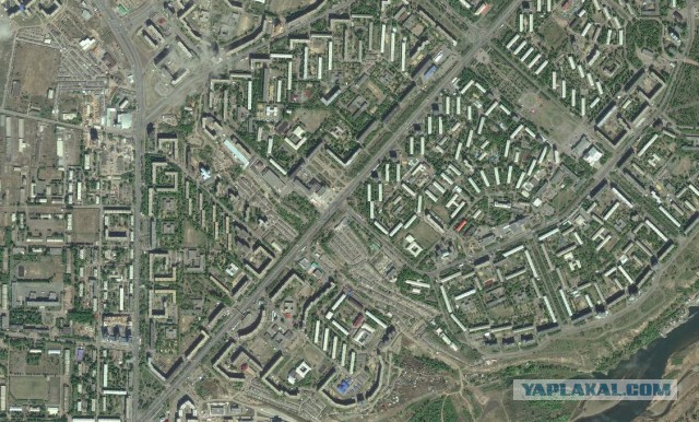Города со спутника