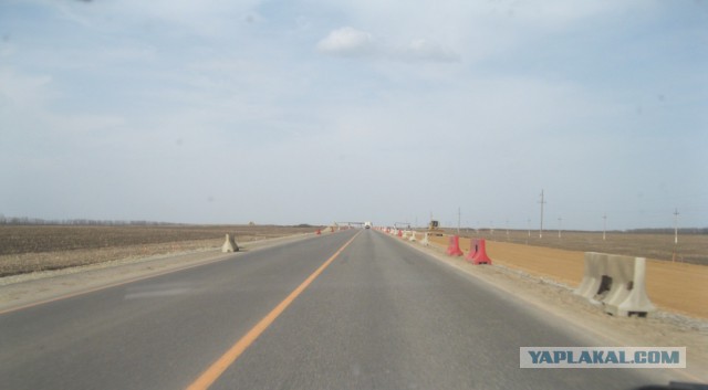 Новый платный участок М4 на Кубани
