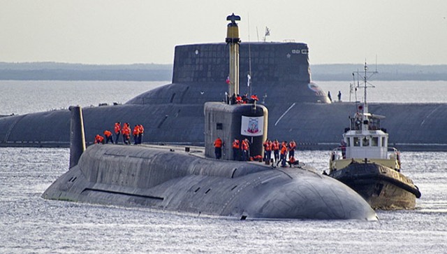 АПЛ "Дмитрий Донской" - самая большая атомная подводная лодка в мире