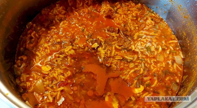 Харчо с маринованной алычой. Часть 2-специи, зелень и остальное