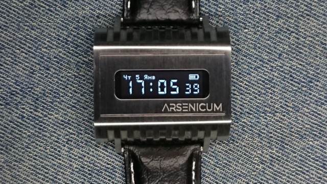 Наручные часы “ARSENICUM” с OLED-индикатором