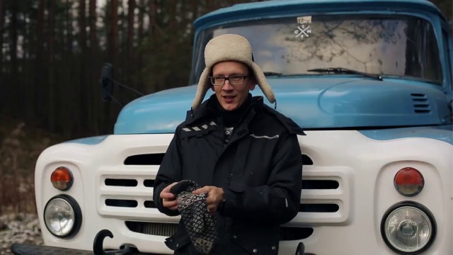 Диорама ЗИЛ-130 и дом родной