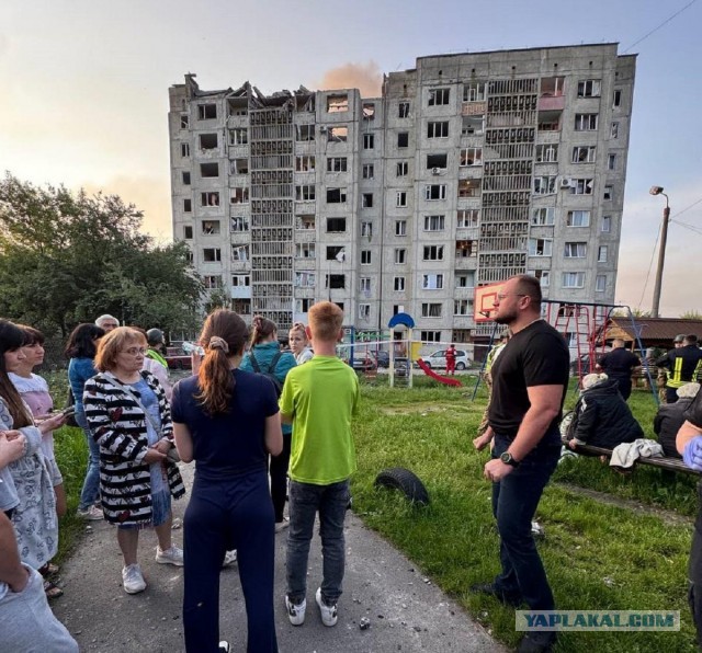 В Брянске взрыв и пожар в районе аэропорта