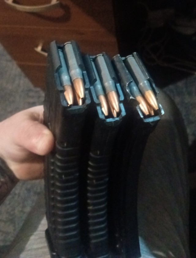 Что будет если из АКМС пальнуть патроном 5.56?