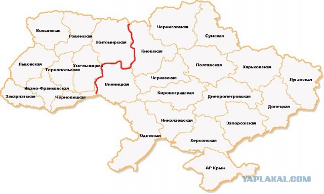 Завтрашний раздел Украины. Где ляжет граница?