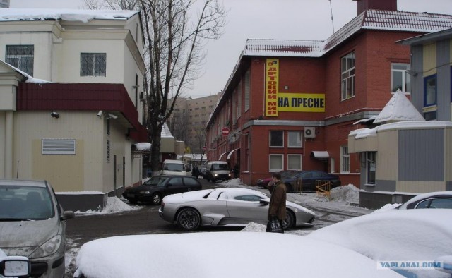 Суперкары на дорогах Москвы