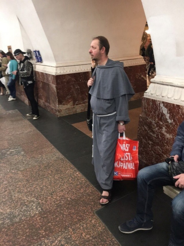 Модники из российского метрополитена